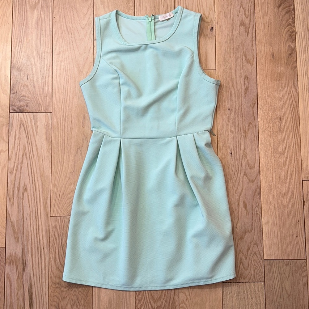 Preppy Light Blue Dress